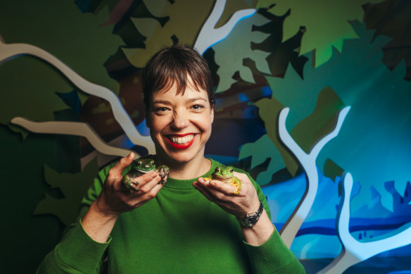 Dr Jodi Rowley, curator of Amphibian & Reptile Conservation Biology at the Australian Museum, is celebrating almost a million recordings on her ground-breaking app FrogID.