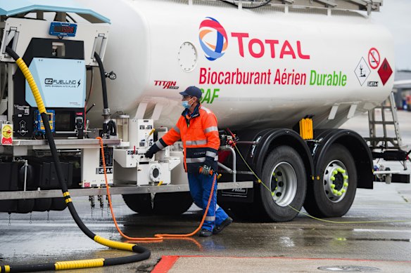 Jet fuel produced from biomass has the potential to slash carbon emissions – but who pays?