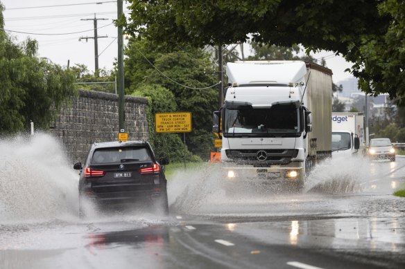 Melbourne has been hit by heavy rain repeatedly this summer.