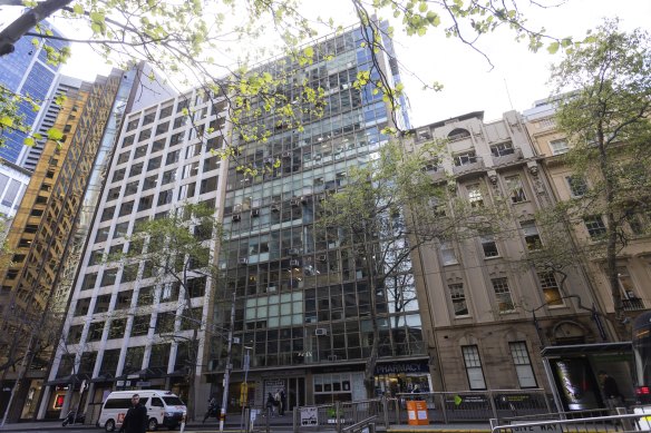 18-20 Collins Street is a modernist building that is being quietly taken over by some rich listers.

