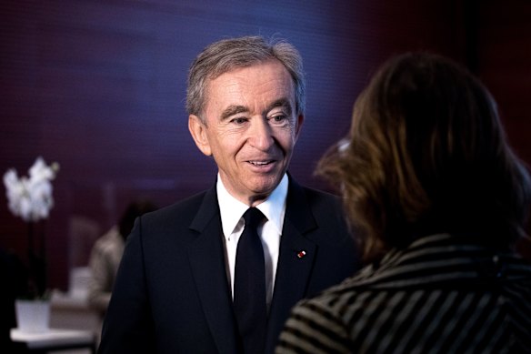 LVMH chief Bernard Arnault is now the richest person in the world. 