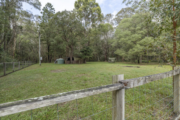 The power pole on the land which the court found kept the 1978 DA alive.