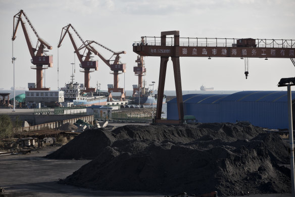 The OECD last month warned that Australia's recovery from the pandemic recession could be held back by its dispute with China as coal exports to the country are squeezed.
