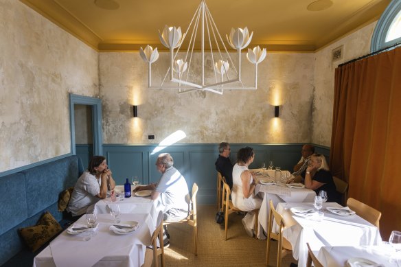 Pony’s good-looking dining room.