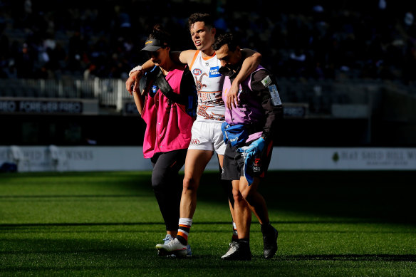 Josh Kelly will miss a second straight match for the Giants due to concussion.