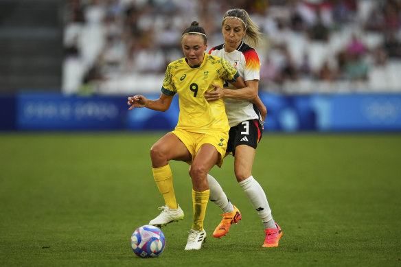 Caitlin Foord was below her best at the Olympics.