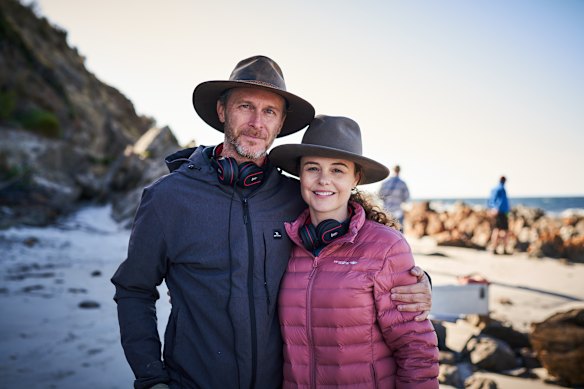 Timothy David and Sally Gifford, husband and wife and, respectively, director and writer of Kangaroo Island.