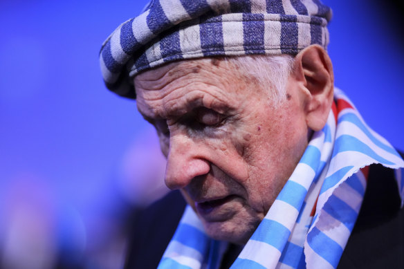 Holocaust survivor Stanislaw Zalewski.