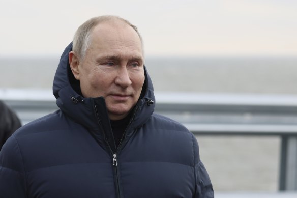 Russian President Vladimir Putin is unlikely to ever be arrested by his own nation’s police force.