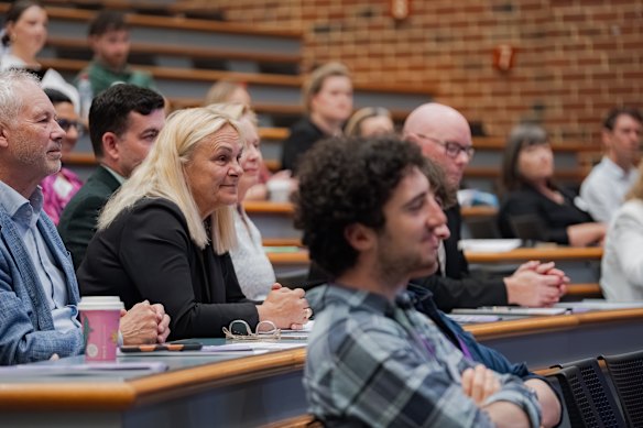 Education Minister Sabine Winton attended the State of AI in WA Schools Forum at Curtin University.