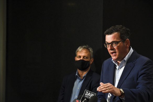 Premier Daniel Andrews blocked international flights in mid-February after another COVID-19 leak out of a hotel.
