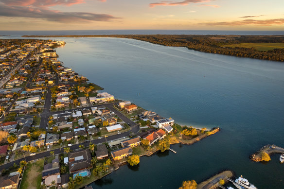 Ballina is among a handful of regional council areas where advertised rents fell slightly year-on-year. 