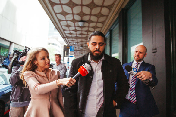 Abdullah Al-Taay entered pleas of not guilty at Downing Centre Local Court.