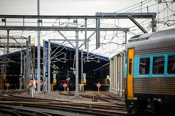 Sydney and surrounding areas have more than 1700 kilometres of overhead wiring for trains.