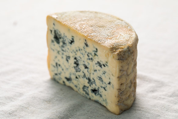 Fourme d'Ambert blue-veined French cheese from the region of Auvergne is among the cheeses at risk.