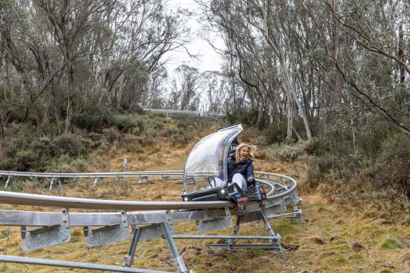 The Thredbo Alpine Coaster, which is what the Arthurs Seat Eagle project will be modelled after.