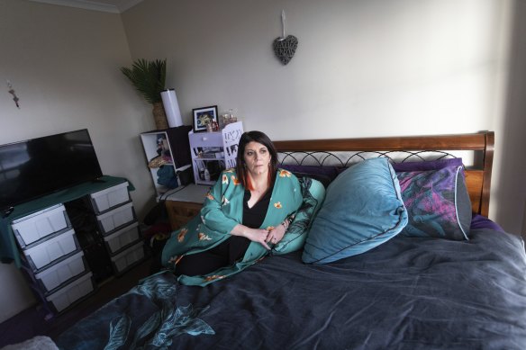 Sammi Clarke applied to live at nearly 20 rental properties, but was knocked back every time.