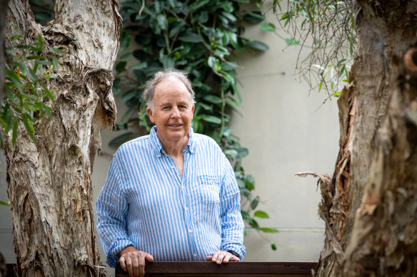 Robert Bruce is selling his home at South Golden Beach in the Byron shire.