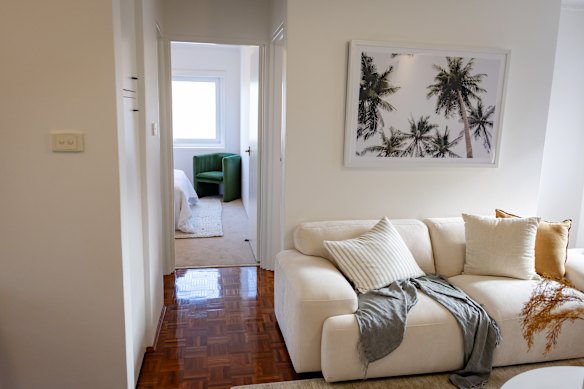 The unit has a north-east facing balcony and is 200 metres from Clovelly Beach.
