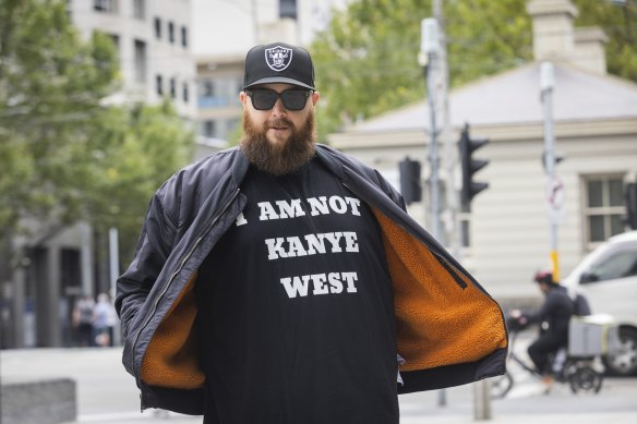 Mark Elkhouri outside court on Friday.