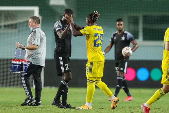 Sheriff Tiraspol qualified for the Champions League by beating Dinamo Zagreb last month.