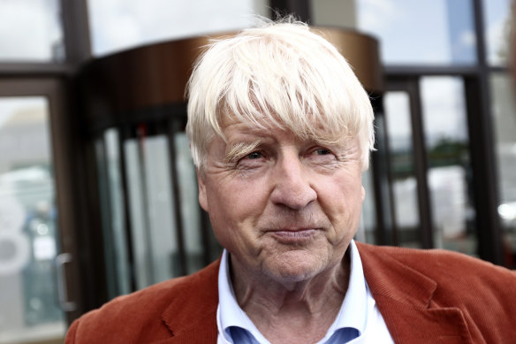 Stanley Johnson, father of British Prime Minister Boris Johnson.