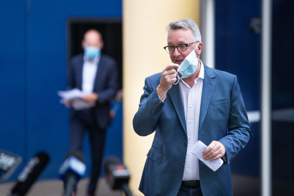 Victorian Health Minister Martin Foley.