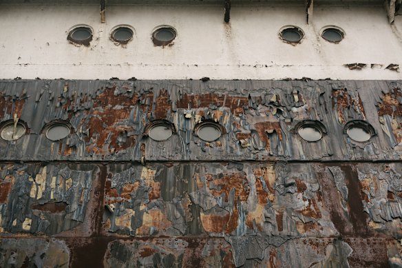 Sinking the ship is a cheaper option than the cost of repairing it.