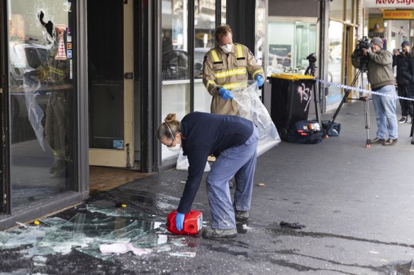 Sonsa Market was set alight in the early hours of June 29.