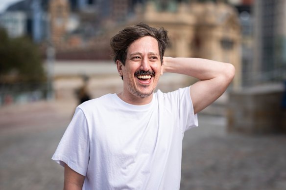 ‘I will pay my debts’: A delighted Simon Mesa Soto has won the $140,000 Bright Horizons prize at MIFF.