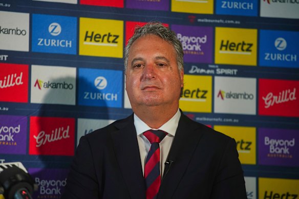 Demons general manager Paul Guerra.