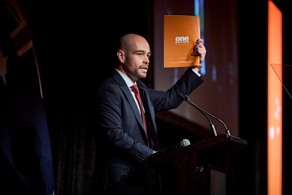 “Victoria does not have a revenue problem. Victoria has a spending problem”: One Nation candidate Mark Nicholson.