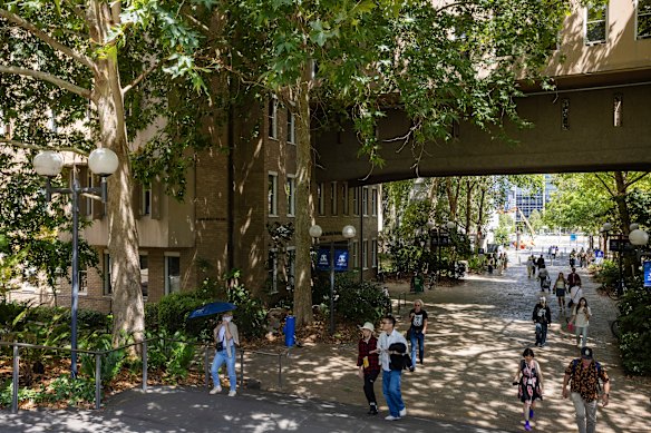 The building serves as the gateway to the university’s South Lawn, one of its most treasured outdoor spaces.