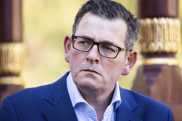 Daniel Andrews after the release of an IBAC report into branch stacking.