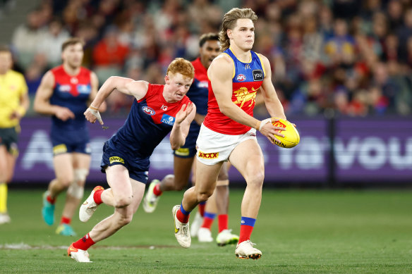 Rookie Will Ashcroft sees a bright future for the Lions midfield.