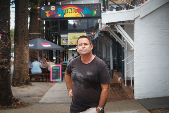 Longtime Byron Bay resident Fintan Callaghan found himself homeless earlier in the year, when his rental accommodation was converted into a yoga studio.