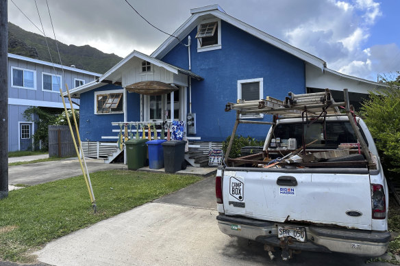 Ryan Routh’s home in Kaaawa, Hawaii.
