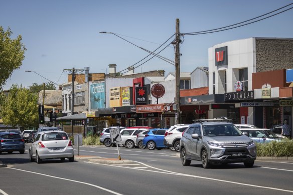 Warragul town centre, in the heart of the seat of Narracan.