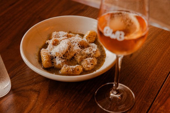 Handmade pastas are a regular feature of chef Kyo Kim’s concise menus of small plates.