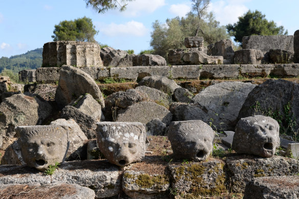 Olympia was the birthplace of the most famous and important sporting event in the ancient world. The site was dedicated to Zeus.