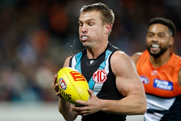Power Brownlow medallist Ollie Wines.