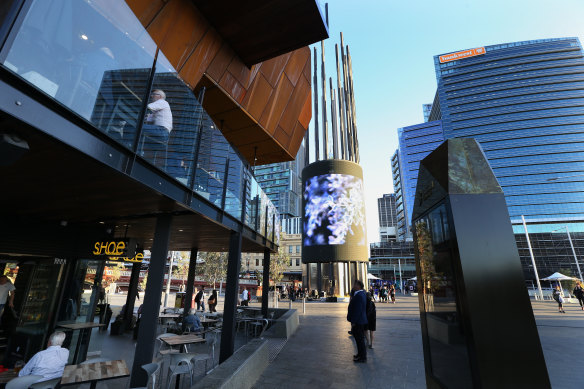 Yagan Square, in the heart of Perth’s CBD.