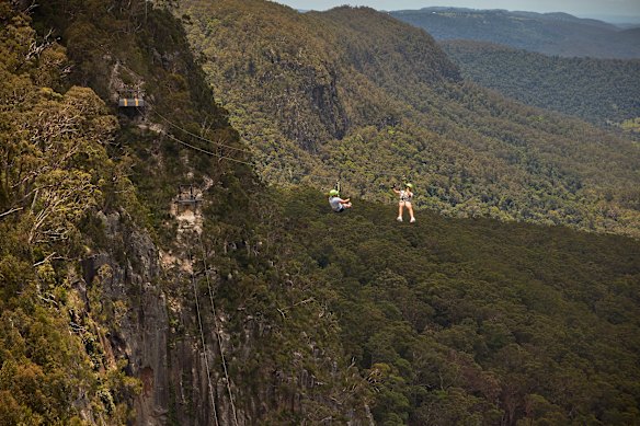 Visitors must complete the practice courses before gaining access to the rest of the park.