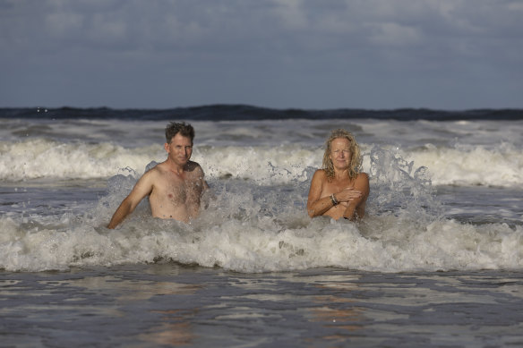 Bradley Benham and Maxine Hawker of the Byron Naturists say they are outraged by the planned move.