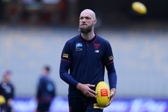 Max Gawn is a key player in the Demons quest for back to back flags