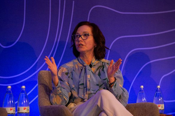 Minerals Council of Australia chief executive Tania Constable at the Financial Review Mining Summit 2025 in Perth.