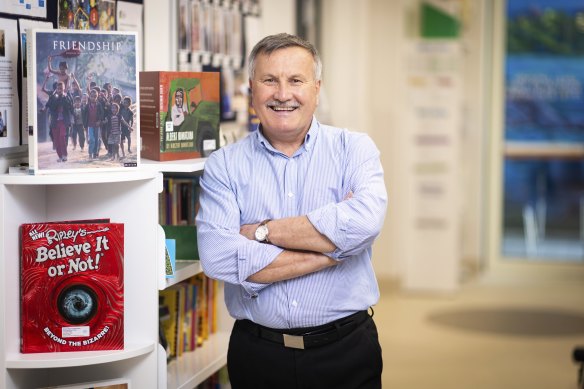 Monash Children’s Hospital School principal Colin Dobson.