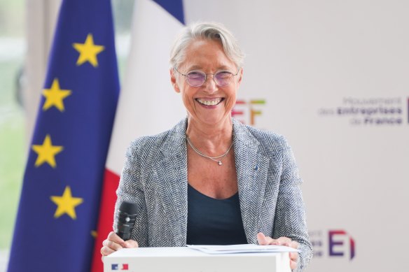 Called the meeting: French Prime Minister Elisabeth Borne.