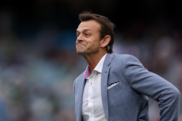 Adam Gilchrist is the focal point of Fox Cricket’s coverage. 