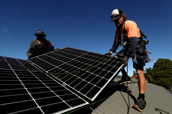 Solar tariffs have been lowered in Victoria as more energy is generated during the day. 